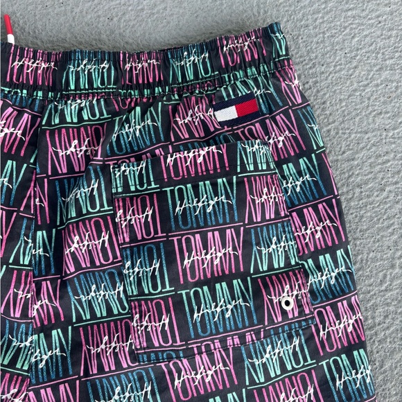 Tommy Hilfiger Mens Swim Trunks Bathing Suit Drawstring Swimwear - Picture 4 of 5